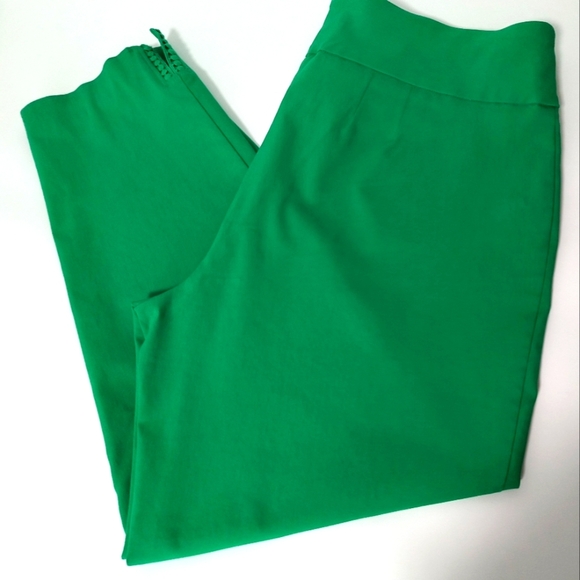 Women's Green Pants /  Size 16 - Picture 8 of 8